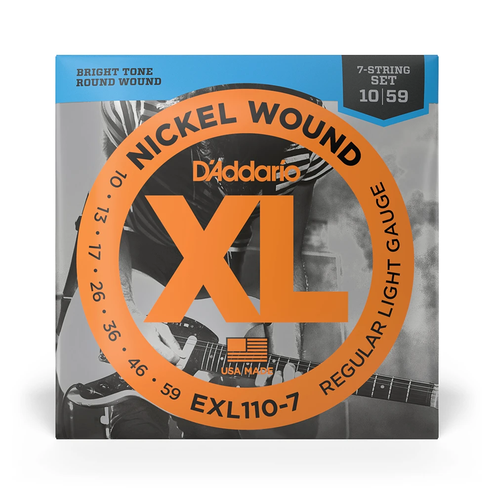 D´Addario EXL110-7 10-59 7-String